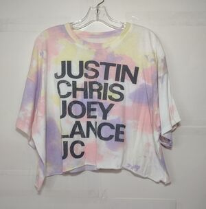 NSYNC women's Tie-Dye Graphic Shirt Size (XL)